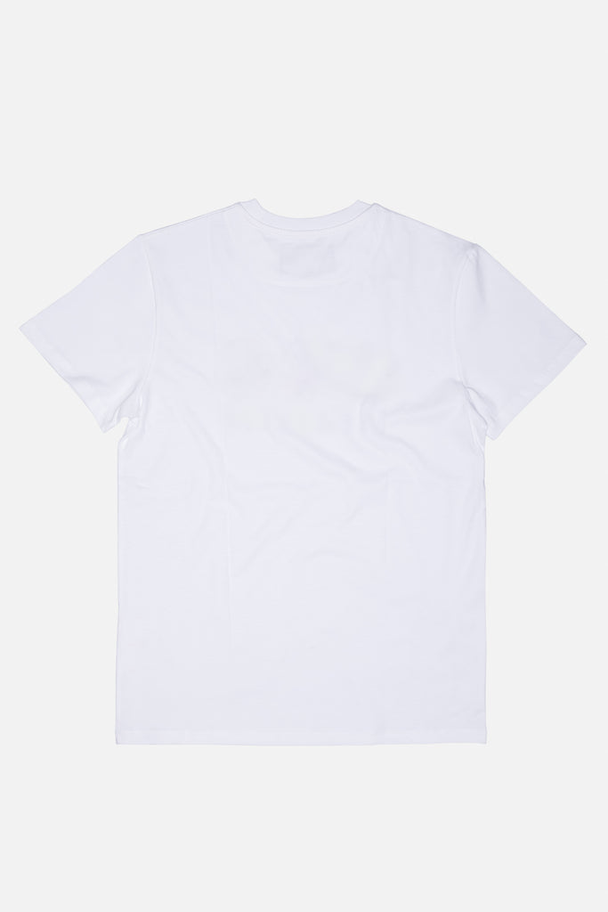 T-shirt Flaming Ball unisex - White