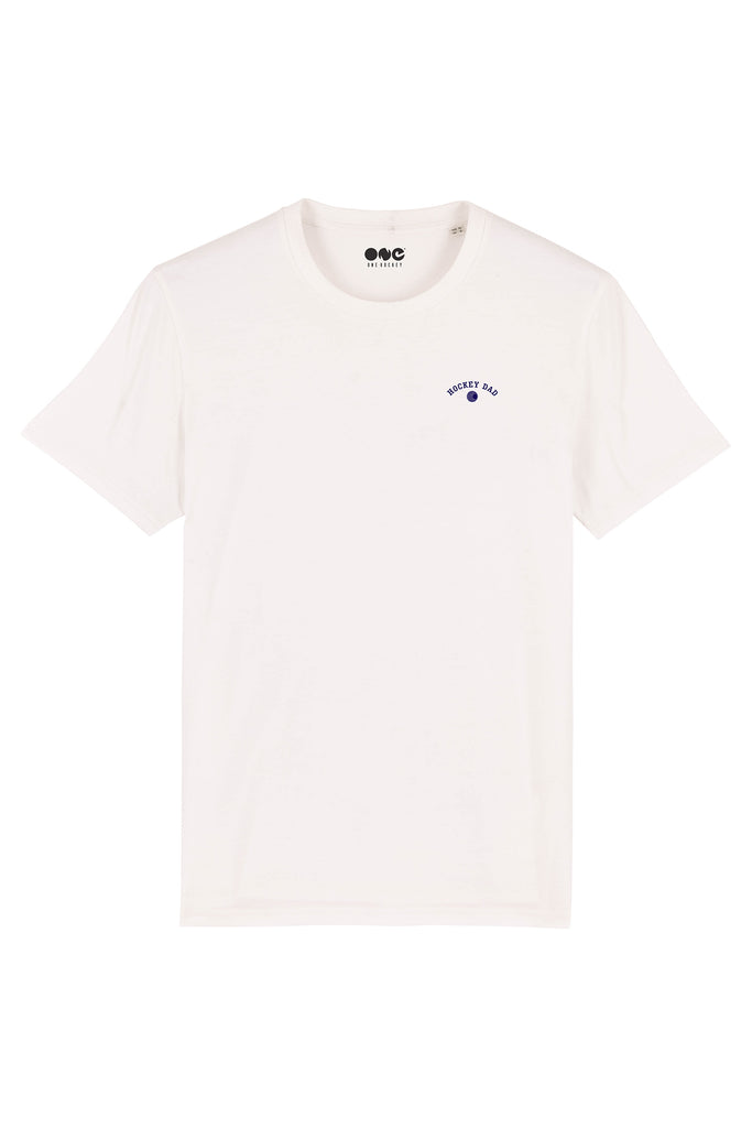 Hockey Dad T-shirt - White